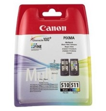 Canon PG-510/CL-511 2970B010 Картридж для PIXMA MP240/260/480, MX320/330, 4 цвета, 244 стр.