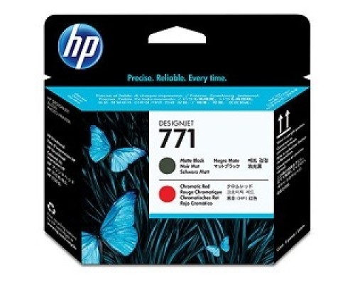 [Расходные материалы] HP CE017A Печатающая головка  771 Matte Black/Chromatic Red Designjet, 