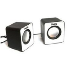 Dialog Colibri AC-02UP BLACK-WHITE {акустические колонки 2.0, 5W RMS, питание от USB}