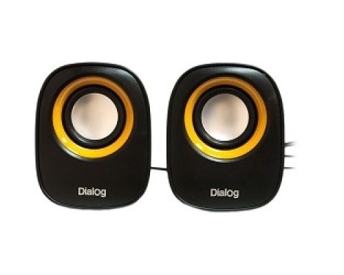 [Колонки] Dialog Colibri AC-06UP BLACK {акустические колонки 2.0, 6W RMS, питание от USB}