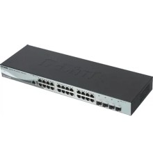 D-Link DGS-1210-28/ME/A2B Управляемый L2 коммутатор с 24 портами 10/100/1000Base-T и 4 портами 1000Base-X SFP
