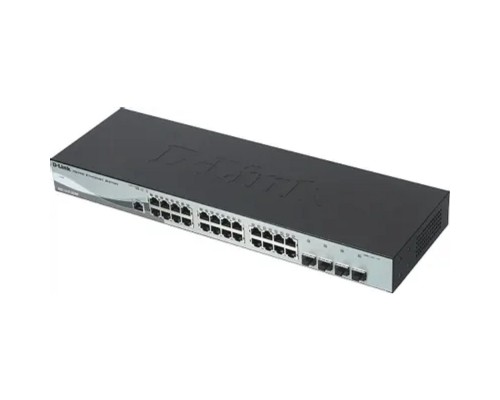 [Сетевое оборудование] D-Link DGS-1210-28/ME/A2B Управляемый L2 коммутатор с 24 портами 10/100/1000Base-T и 4 портами 1000Base-X SFP