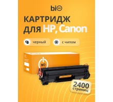 Bion BCR-CE285A Картридж для HP{ LaserJet Pro M1132/M1212/M1214/M1217/P1102/P1109} (1600  стр.), Черный , с чипом