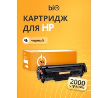 Bion BCR-Q2612A  Картридж для HP {LaserJet 1010/1012/1015/1020/1018/3050z/3055/1022n/1022nw/M1319f/M1005/M1300/3020/3030/3052/1020+ }(2000  стр.), Черный