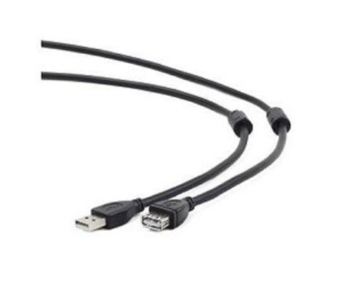 [кабели] Gembird/Cablexpert CCF2-USB2-AMAF-15 USB 2.0  Pro Кабель , AM/AF, 4.5м, экран, 2феррит.кольца, черный, пакет