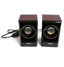Dialog Stride AST-15UP CHERRY - акустические колонки 2.0, 6W RMS, вишневые, питание от USB