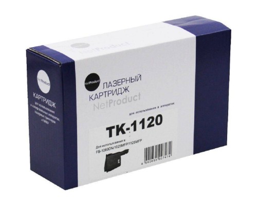 [Расходные материалы] NetProduct TK-1120  Картридж для Kyocera FS-1060DN/1025MFP/1125MFP, 3К