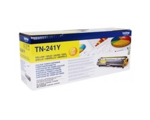 [Расходные материалы] Brother TN-241Y Картридж ,Yellow MFC- 9330CDW/HL-3140CW/HL/3170CDW/DCP-9020CDW, Yellow, (1400стр)(TN241Y)