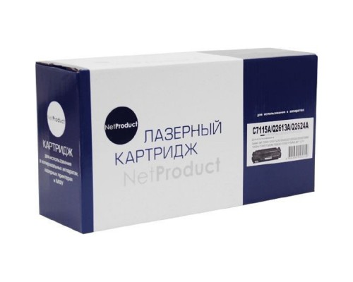 [Расходные материалы] NetProduct C7115A/Q2613A/Q2624A Картридж для HP LJ 1200/1300/1150,  унив., 2.5K