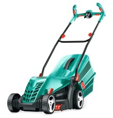 Bosch ARM 34 [06008A6101] Газонокосилка роторная { шир. 34см, Мотор Power drive, Момент 16Нм, 1300Вт, 40л, 11кг } 
