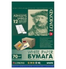LOMOND 2100065 Универсальные этикетки Lomond белые/А4/105x48 мм/50 листов