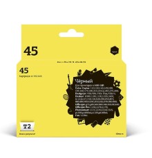 T2  51645AE  Картридж (IC-H51645) для HP DJ  850C/970C/1600C , №45, BK