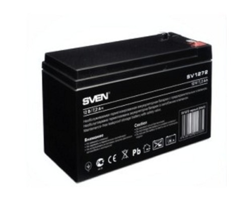 [батареи] Sven SV 1272 (12V 7.2Ah) батарея аккумуляторная