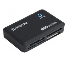 Устройство чтения/записи карт памяти Defendr OPTIMUS USB 2.0 (83501)