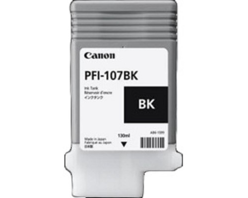 [Расходные материалы] Canon PFI-107BK 6705B001 ( 6705B003 ) Картридж для  iPF680/685/770/780/785, Черный, 130ml 