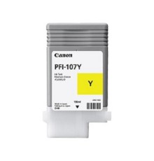 Canon PFI-107Y 6708B001 Картридж для  iPF680/685/770/780/785, Желтый, 130ml 