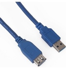 VCOM VUS7065-5M Кабель удлинительный USB3.0 Am-Af 5m [6937510851942]