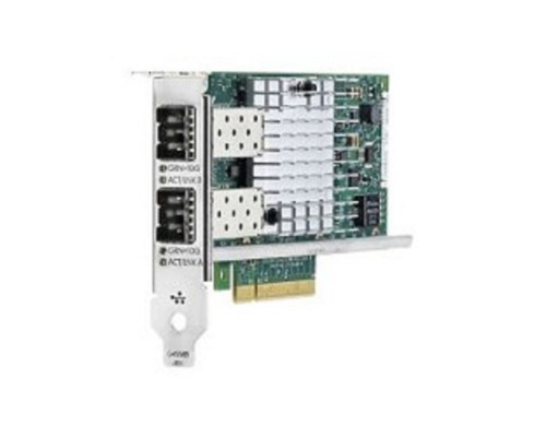 [HP Сетевые адаптеры] HP 665249-B21 Ethernet Adapter, 560SFP+ {2x10Gb, PCIe(2.0), Intel, for DL165/580/585/980G7 & Gen8/Gen9-servers}
