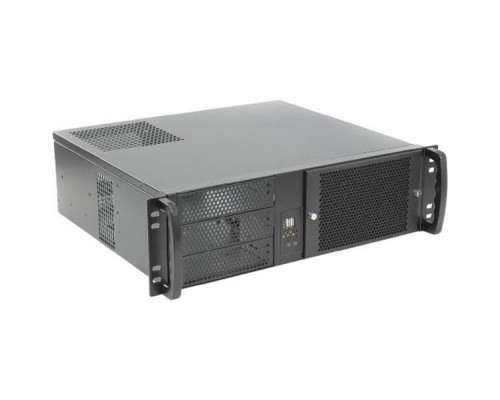 [Корпус] Procase EM338F-B-0 Корпус 3U Rack server case,съемный фильтр, черный, без блока питания, глубина 380мм, MB 12