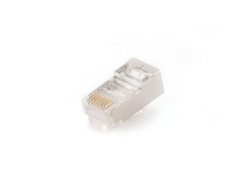 [Коннектор] Cablexpert Вилка RJ-45 кат.5e, для одножильного кабеля  (100 шт.) (LC-8P8C-001 (3-fork))