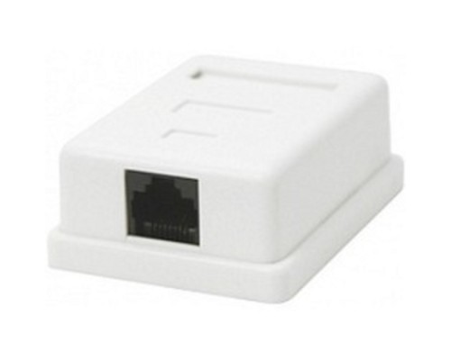 [Монтажное оборудование] Gembird NA212  Розетка  RJ-45 кат.5e внешняя 1 порт, 110&Krone