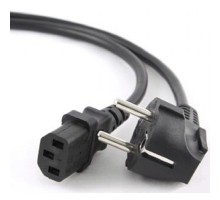 REM Шнур питания с заземл. IEC 60320 C13/EU-Schuko, 10А/250В (3x1,0), длина 3 м. (R-10-Cord-C13-S-3)