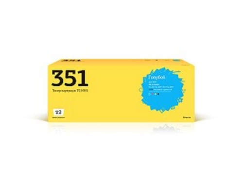 [Расходные материалы] T2 CF351A Картридж (TC-H351)для HP LaserJet Pro M176n MFP/M177fw MFP (1000 стр.) голубой, с чипом