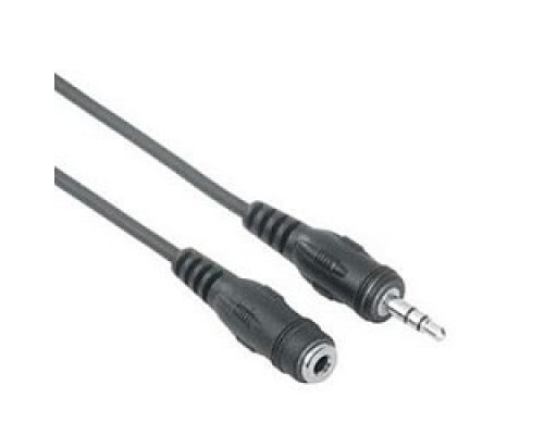 [кабели] VCOM VAV7179-1.5M Кабель удлинительный 3.5 Jack (M) - 3.5 Jack (F), стерео, аудио, 1.5м [6937510860616]