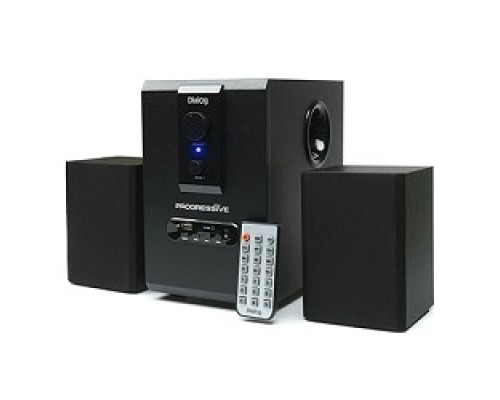 [Колонки] Dialog Progressive AP-150 Black {акустические колонки 2.1, 5W+2*2,5W RMS, USB+SD reader}