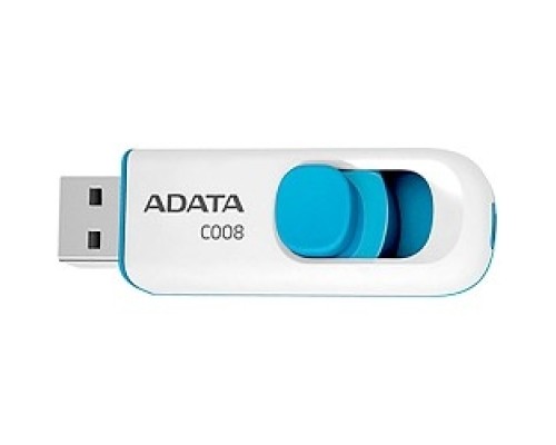 [Носитель информации] A-DATA Flash Drive 32Gb C008 AC008-32G-RWE {USB2.0, белый}