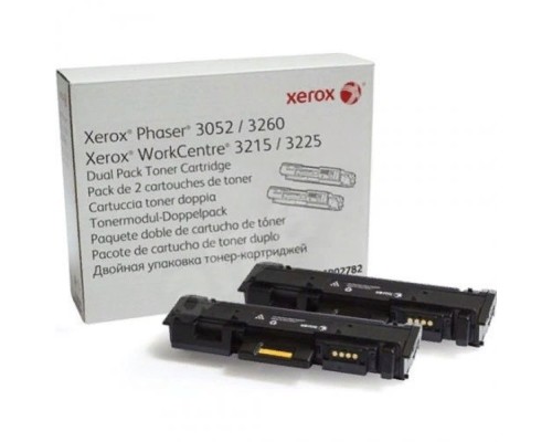 [Расходные материалы] XEROX 106R02782 Тонер-картридж XEROX Phaser 3052/3260/WC 3215/25 (o) 3K (двойная упаковка)