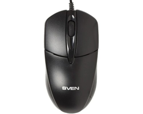 [Мышь] Мышь Sven RX-112 USB чёрная (2+1кл. 1000DPI, кор)