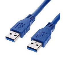Gembird/Cablexpert Pro CCP-USB3-AMAM-6, AM/AM, 1.8м, экран, синий
