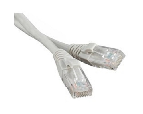 [Патч-корд] Hyperline PC-LPM-UTP-RJ45-RJ45-C5e-10M-LSZH-GY Патч-корд U/UTP, Cat.5e, LSZH, 10 м, серый 