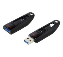 SanDisk USB Drive 128Gb CZ48 Ultra SDCZ48-128G-U46 {USB3.0, Black}  