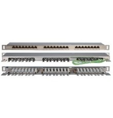 Hyperline PPHD-19-24-8P8C-C6-SH-110D Патч-панель высокой плотности 19