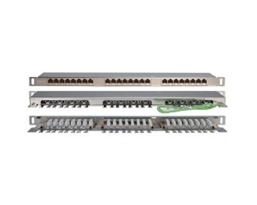 [Монтажное оборудование] Hyperline PPHD-19-24-8P8C-C6-SH-110D Патч-панель высокой плотности 19