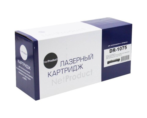 [Расходные материалы] NetProduct DR-1075 Драм-юнит для Brother HL-1010R/1112R/DCP-1510R/1512R/MFC-1810R, 10К