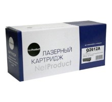 NetProduct Q2612A Картридж для HP LJ 1010/1020/3050, 2K