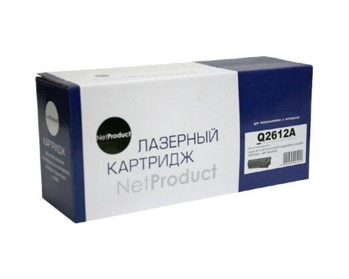 [Расходные материалы] NetProduct Q2612A Картридж для HP LJ 1010/1020/3050, 2K