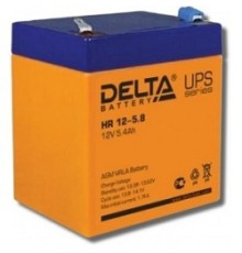 Delta HR 12-5.8 (5.8 А\ч, 12В) свинцово- кислотный аккумулятор  