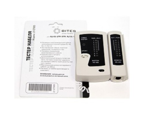 [Монтажный инструмент] 5bites LY-CT005 Тестер кабеля  для UTP/STP RJ45, RJ11/12