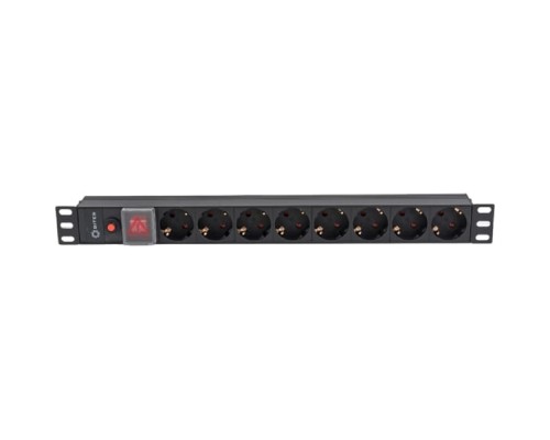 [Сетевой фильтр] 5bites PDU819A-07 Блок розеток  8S / AL / SWITCH / 1U / 19