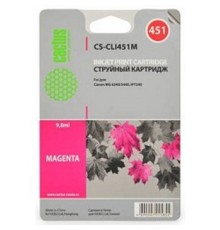 CACTUS CLI-451M Картридж струйный CS-CLI451M пурпурный для Canon MG 6340/5440/IP7240 (10,2ml)