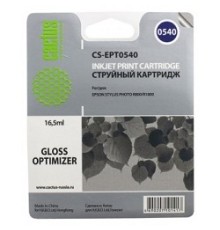 Cactus C13T05404010 Картридж струйный Cactus CS-EPT0540 прозрачный для Epson Stylus Photo R800/ R1800 (16,2ml)