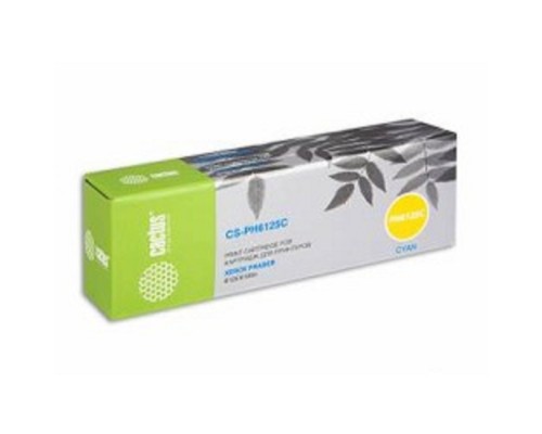 [расходные материалы] CACTUS 106R01335 Тонер Картридж Cactus CS-PH6125C (106R01335) голубой для Xerox 6125/6125n (1000стр.)