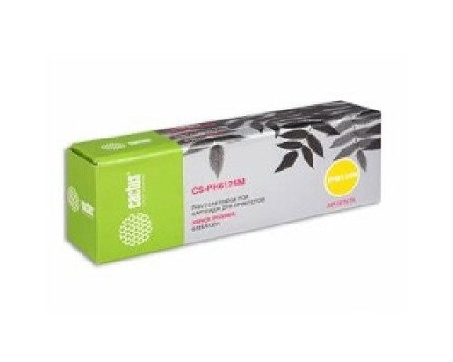 [расходные материалы] CACTUS 106R01336 Тонер Картридж Cactus CS-PH6125M (106R01336) пурпурный для Xerox 6125/6125n (1000стр.)