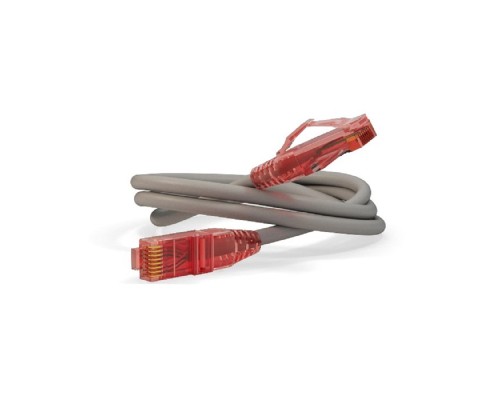 [Патч-корд] Hyperline PC-LPM-UTP-RJ45-RJ45-C5e-3M-LSZH-GY Патч-корд U/­UTP, Cat.5e, LSZH, 3 м, серый 