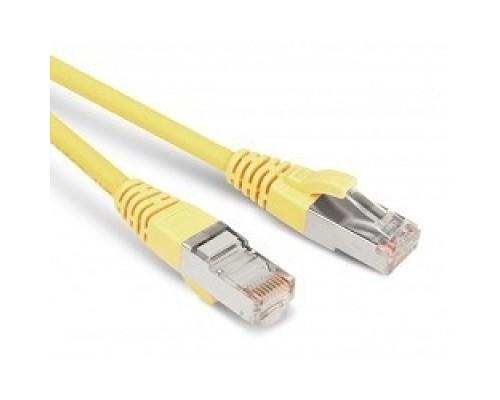 [Патч-корд] Hyperline PC-LPM-STP-RJ45-RJ45-C6-1.5M-LSZH-YL Патч-корд F/UTP, экранированный, Cat.6, LSZH, 1.5 м, желтый
