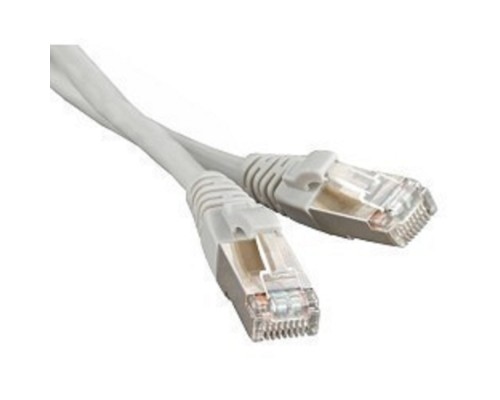 [Патч-корд] Hyperline PC-LPM-STP-RJ45-RJ45-C6-10M-LSZH-GY Патч-корд F/UTP, экранированный, Cat.6, LSZH, 10 м, серый